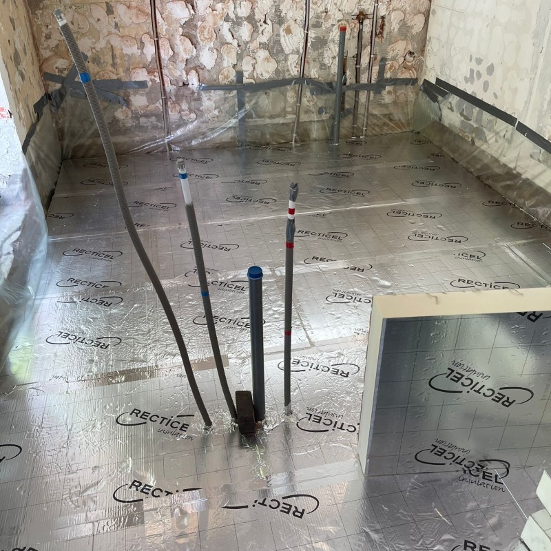 Renovatie keuken en toilet