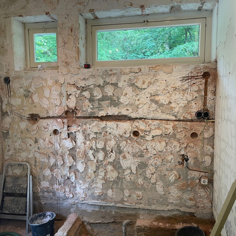 Renovatie keuken en toilet
