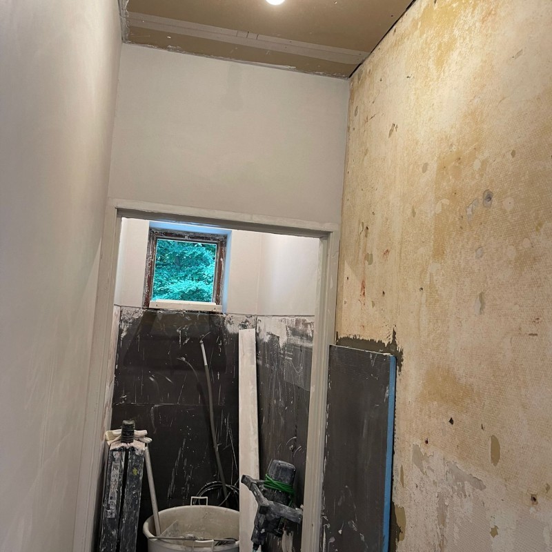Renovatie keuken en toilet